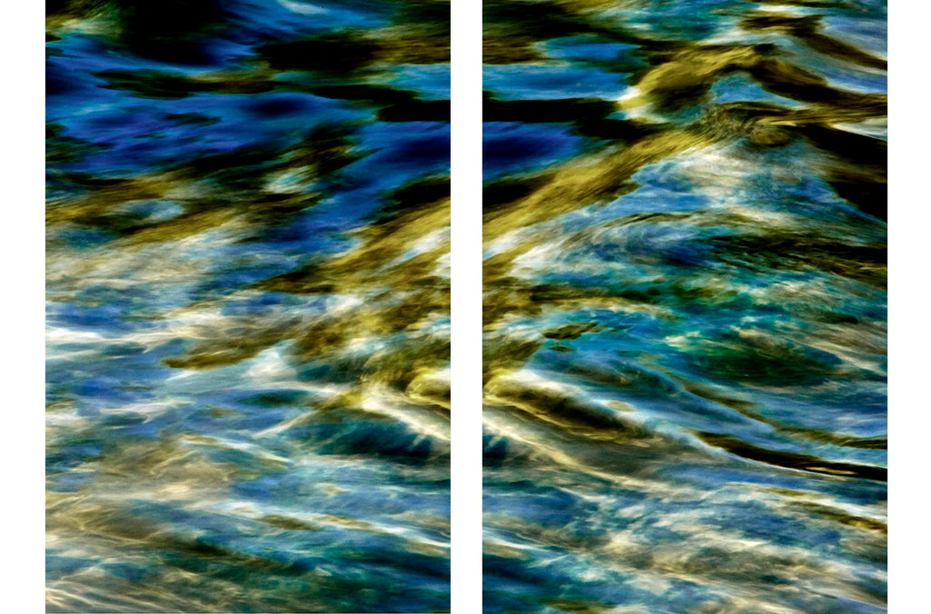 diptych art of the water