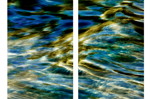 diptych art of the water