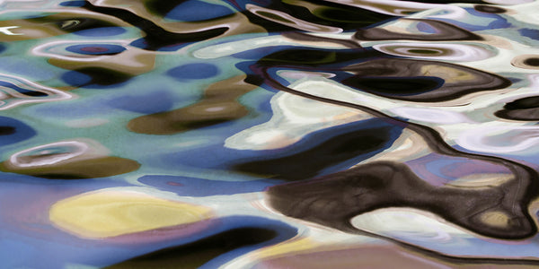 colorful water pattern art