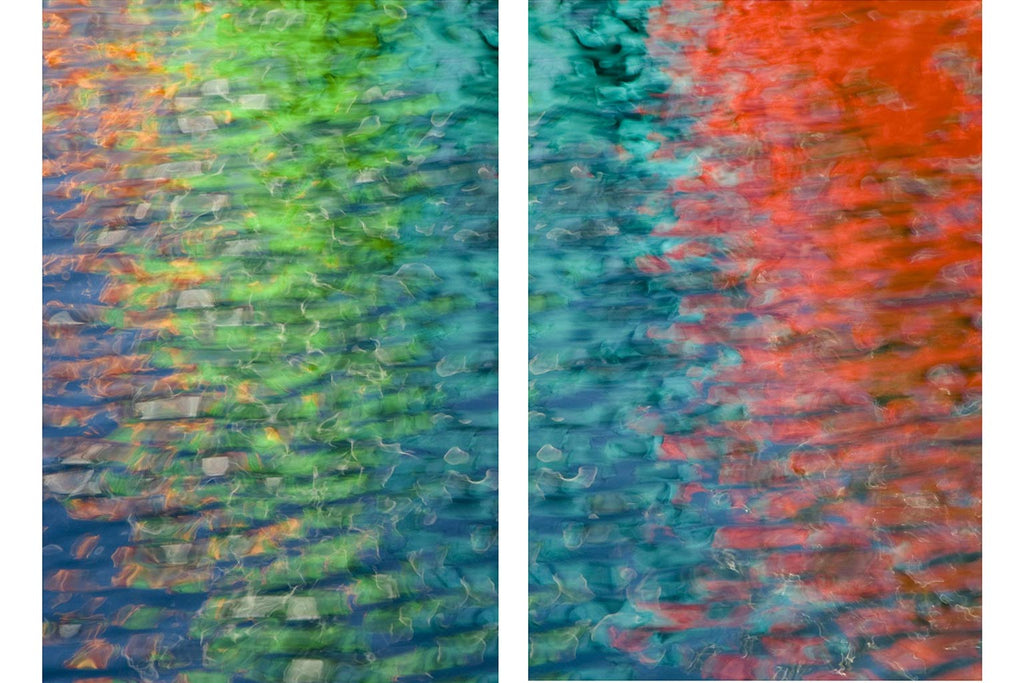 water clour diptych