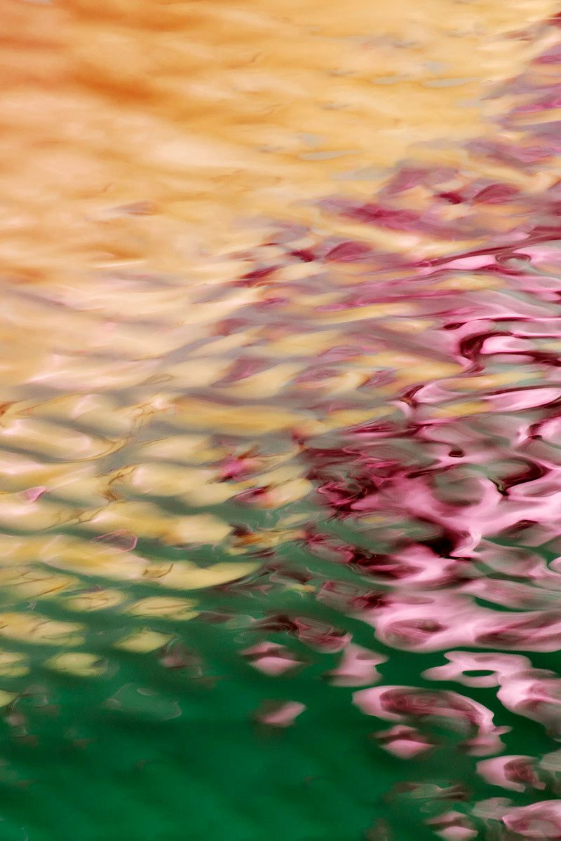 colorful water art