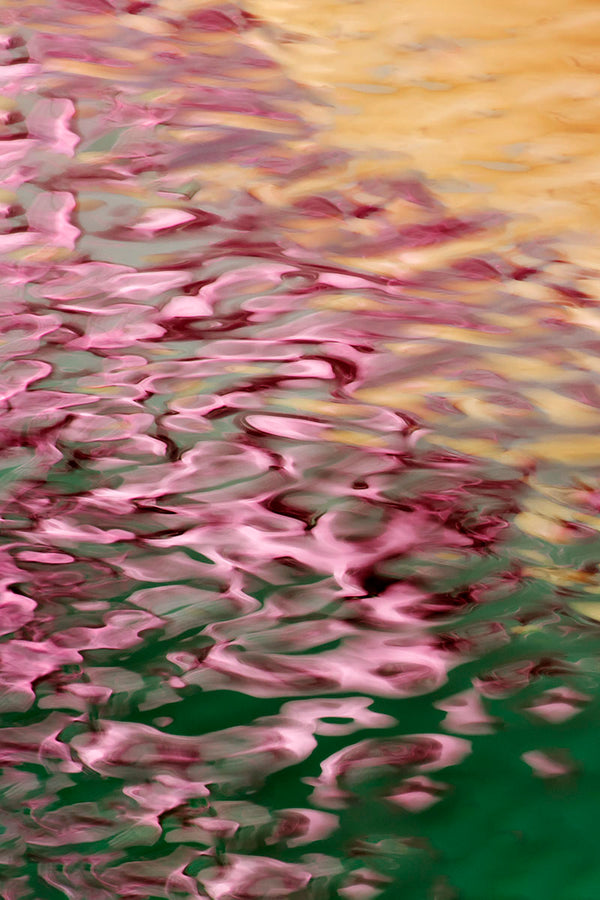 Abstract colorful ocean art