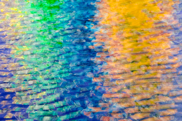 wavy sea water art ripples