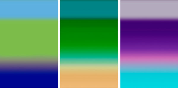 rich colour block artwork