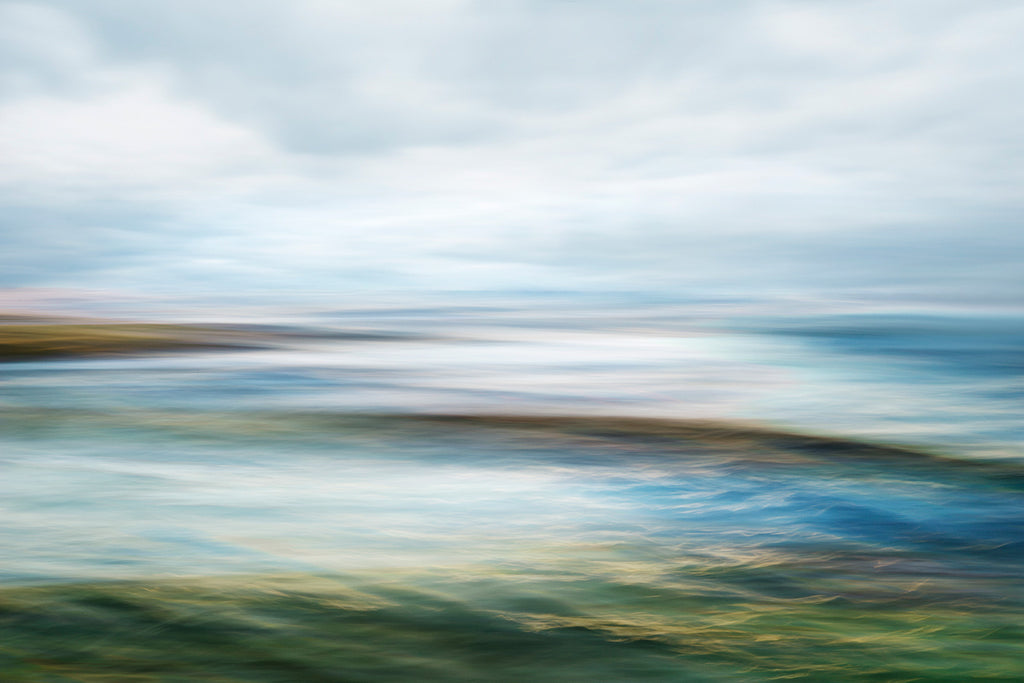 abstract ocean artwork