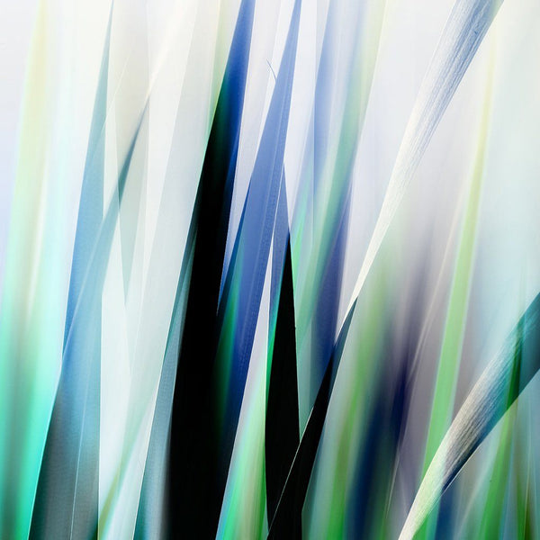 teal grass art
