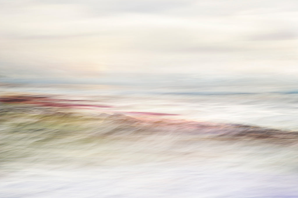 pastel ocean art